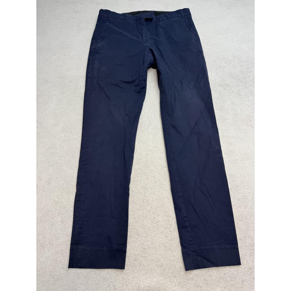 G/FORE Pants Womens 4 Blue Chino Twill Stretch Flat Front Casual Workwear